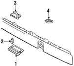 9152437 - Electrical: Lens for Volvo: 850 Image