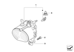 63176925007 - Lighting: Fog Lights, Left for BMW Image