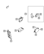68223668AB - Electrical: Heated Seat Module for Mopar Image