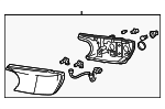15866078 - Electrical: Headlamp Assembly for Buick: Rainier Image