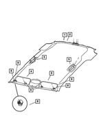 1CK11DW1AB - : Visor for Mopar Image
