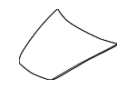 99751101102GRV - Body: Hood for Porsche: 911, Boxster, Cayman Image