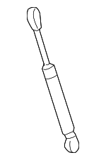 99751155102 - Body: Support Cylinder for Porsche: 911, Boxster, Cayman Image