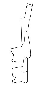 8H0121284B - Cooling System: Air Duct for Audi Image
