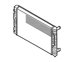 8E0121251AQ - Belts &amp; Cooling: Radiator for Audi Image