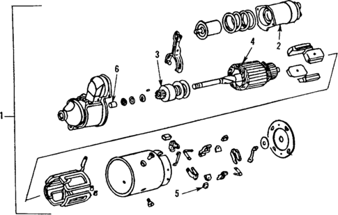 Starter for 1985 Cadillac Seville #0