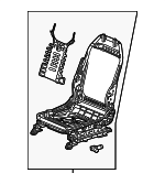 81526TVAA31 - Body: Seat Frame for Honda: Accord Image