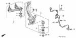 90363SF1000 - Chassis: NUT, CASTLE (12MM) for Honda Image