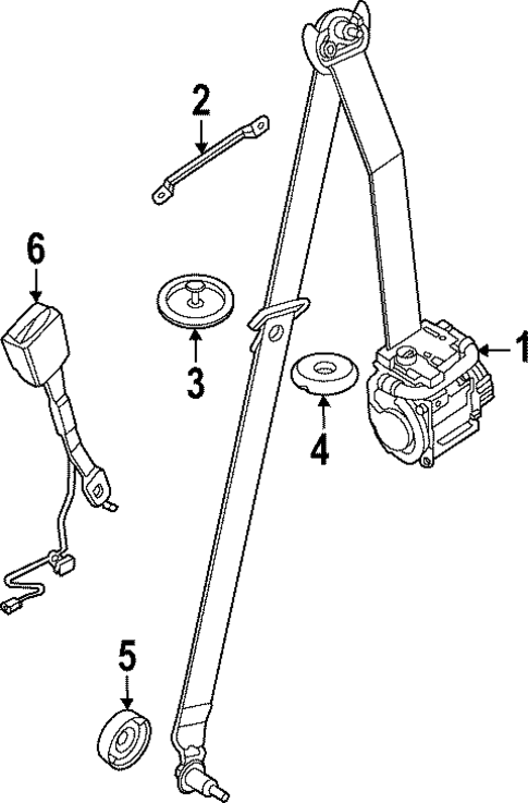 Front Seat Belts for 2024 BMW M240i xDrive #0