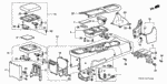 90666S10003 - Interior/Bumper: CLIP, SNAP FITTING for Honda Image