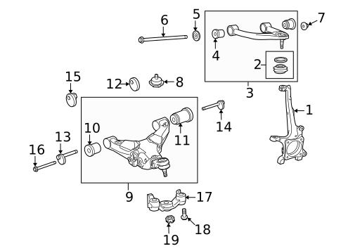 Suspension Components for 2013 Toyota Sequoia #2