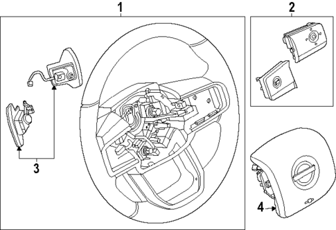 Steering Wheel & Trim for 2025 Nissan Armada #0