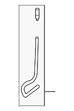 32009671 - Body: Washer Hose Tube for Saab: 9-2X Image