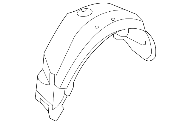 2016-2019 Ford | Splash Shield | FB5Z-7828371-C | Walls' Ford Parts