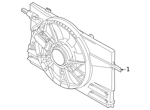 Cooling Fan for 2013 Volvo C70 #0