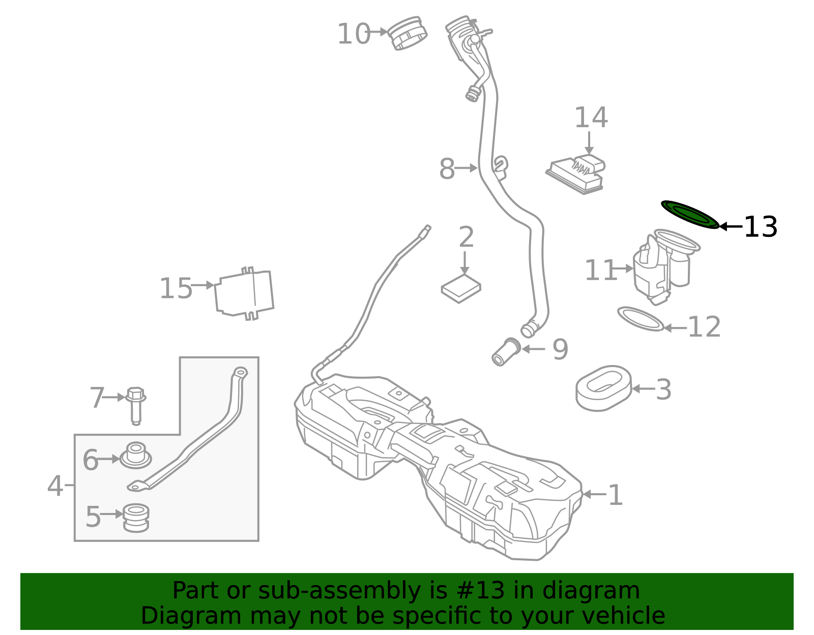 2019-2026 BMW Lock Ring 16117471828 | OEM Parts Online