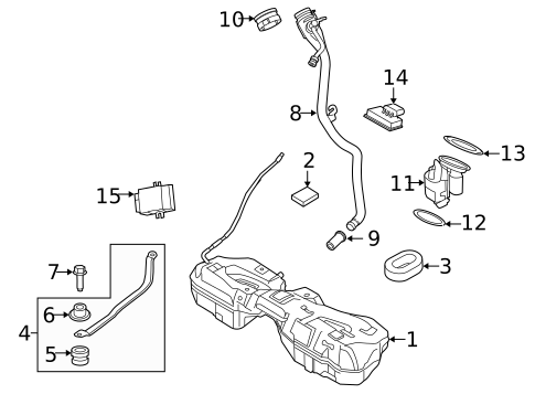 Fuel System Components for 2023 BMW M440i #0