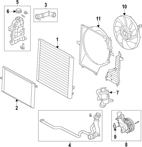 Cooling System for 2022 Land Rover Range Rover #0
