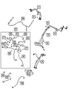 68490026AA - : Fuel Feed To Pump Tube for Mopar Image