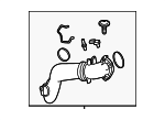 13719455373 - Engine: Pressure Hose for BMW Image