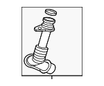 11428489594 - Engine: Oil Outlet Tube for BMW Image