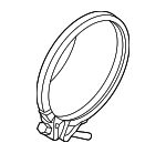 18325A0BF72 - Engine: Turbocharger Clamp for BMW Image