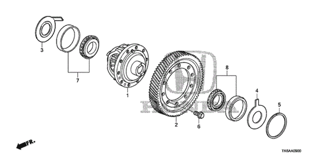 AT Differential for 2013 Honda Fit #0
