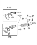 52101268AA - Exhaust: Catalytic Converter for Mopar Image