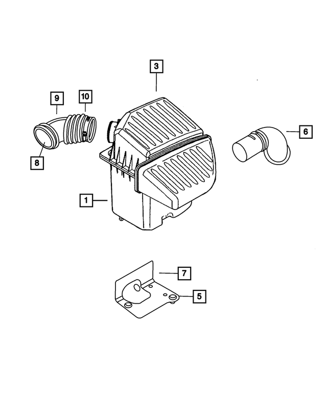 4793737AC - Fuel: Power Distribution Center Bracket for Mopar Image