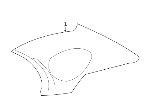 Interior Trim - Quarter Panels for 2005 Lincoln LS #0