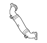 11538650984 - Cooling System: Pipe for BMW: 230i, 230i xDrive, 330e, 330e xDrive, 330i, 330i xDrive, 430i, 430i Gran Coupe, 430i xDrive, 430i xDrive Gran Coupe, 530i, 530i xDrive, X3, X4, Z4 Image