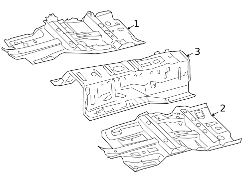 Floor & Rails for 2010 INFINITI FX35 #0