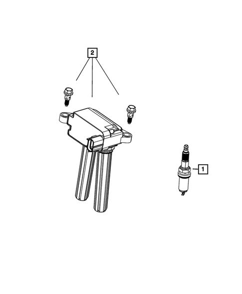 Ignition - Spark Plugs, Cables, Coils, and Glow Plugs for 2014 Dodge Durango #0