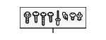 4K0098623 - Body: Bumper Cover Hardware Kit for Audi Image