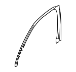 51337423141 - Body: Frame Molding for BMW: X4 Image