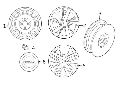 Wheels for 2013 Nissan Armada #3
