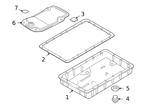 Transmission Parts for 2009 Hyundai Genesis #0