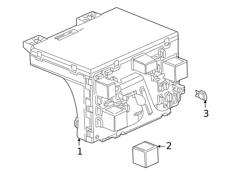 Electrical Components for 2007 Saturn Ion #2