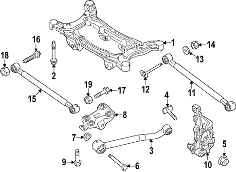 Rear Suspension for 2025 Dodge Hornet #1