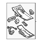 9068487 - : Dark Poplar Automatic Transmission Control Indicator Bezel for Buick: LaCrosse Image