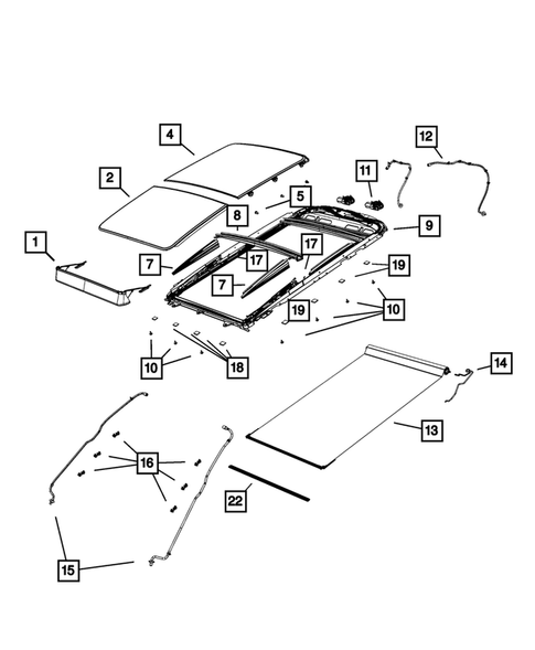 Sunroof for 2014 Jeep Cherokee #0