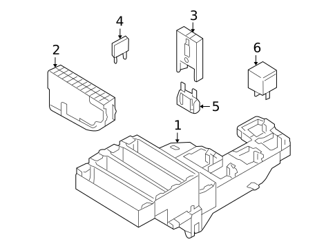 Fuse & Relay for 2009 Audi A5 Quattro #0