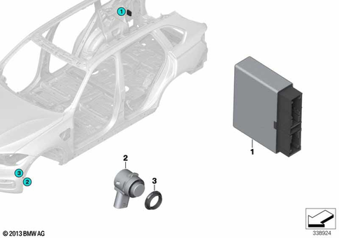 Parking Assistance Systems for 2019 BMW X6 35i #0