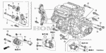 957011205008 - Engine: BOLT, FLANGE (12X50) for Honda Image