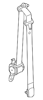 5LA39DX9AE - Electrical: Seat Belt Assembly for Chrysler: Pacifica, Voyager Image