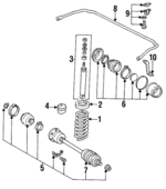 1153200344 - : Overslam Bumper for Mercedes-Benz Image
