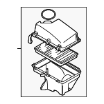 8649673 - Engine: Air Cleaner Assembly for Volvo Image