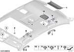 51449196977 - Vehicle Trim: Cover, Stop Lamp for BMW Image
