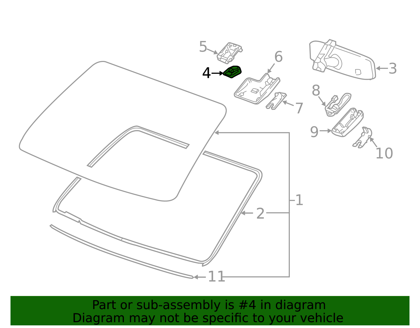 2015-2018 GM Front View Camera 84237650 | Shop Matick Buick GMC