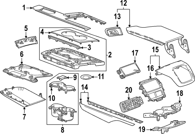 84896112 - : Part# 84896112 F Bracket for Cadillac: LYRIQ Image
